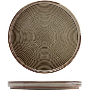 Genware Terra Porcelain Grey Low Presentation Plate For Hotel Restaurant 25cm Pack Of 6 Genware Terra Porcelain Grey Low Presentation Plate For Hotel Restaurant 25cm Pack Of 6