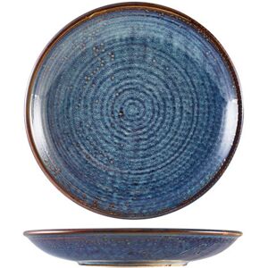 Genware Terra Porcelain Aqua Blue Deep Coupe Plate For Hotel Restaurant 28cm Pack Of 3 Genware Terra Porcelain Aqua Blue Deep Coupe Plate For Hotel Restaurant 28cm Pack Of 3