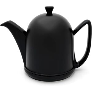 Bredemeijer Small Black Ceramic Teapot 1.0 Litres Stoneware Insulating Ceramic Bredemeijer Small Black Ceramic Teapot 1.0 Litres Stoneware Insulating Ceramic