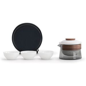 3x(1 Bowl 3 Cups Tea Cup Set Household Tea Making Travel Tea Set Outdoor8667 3x(1 Bowl 3 Cups Tea Cup Set Household Tea Making Travel Tea Set Outdoor8667