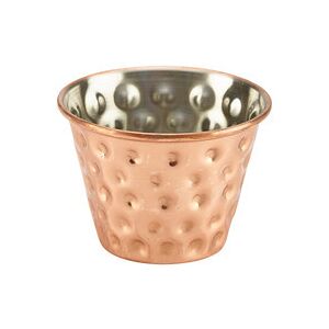 Genware Copper Plated Hammered Ramekin For Sauces And Dips 71ml/2.5oz Pack Of 24 Genware Copper Plated Hammered Ramekin For Sauces And Dips 71ml/2.5oz Pack Of 24