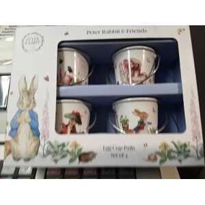 Eddingtons Peter Rabbit Classic Set Of 4 Egg Cup Pails X 3 Sets Eddingtons Peter Rabbit Classic Set Of 4 Egg Cup Pails X 3 Sets