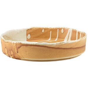 Genware Roko Porcelain Sand Presentation Bowl For Hotel Restaurant 20.5cm Pack Of 4 Genware Roko Porcelain Sand Presentation Bowl For Hotel Restaurant 20.5cm Pack Of 4