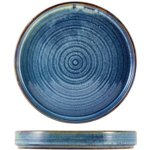 Genware Terra Porcelain Aqua Blue Presentation Plate Dining And Serving 26cm Pack Of 6 Genware Terra Porcelain Aqua Blue Presentation Plate Dining And Serving 26cm Pack Of 6