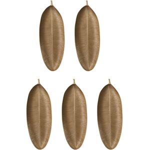 5x Nordic Decorative Tray Gold Leaves Shape Serving Tray Jewelry Pallet9509 5x Nordic Decorative Tray Gold Leaves Shape Serving Tray Jewelry Pallet9509