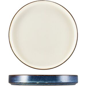 Genware Terra Porcelain Aqua Blue Two Tone Presentation Plate For Kitchens 21cm Pack Of6 Genware Terra Porcelain Aqua Blue Two Tone Presentation Plate For Kitchens 21cm Pack Of6