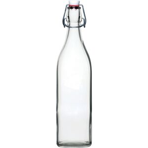 Utopia Clear Swing Bottle Glassware For Serving Juice & Water Bar 1 Litre - Pack Of 20 Utopia Clear Swing Bottle Glassware For Serving Juice & Water Bar 1 Litre - Pack Of 20