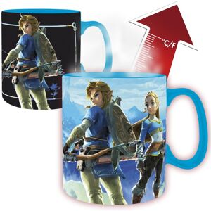 Abystyle The Legend Of Zelda Heat Change Mug 460ml Breath Of The Wild Color Changing Cup Abystyle The Legend Of Zelda Heat Change Mug 460ml Breath Of The Wild Color Changing Cup