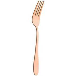 Utopia Rio Table Fork 18/0 Stainless Steel Dinning Fork Copper Glow Forks Pack Of 12 Utopia Rio Table Fork 18/0 Stainless Steel Dinning Fork Copper Glow Forks Pack Of 12