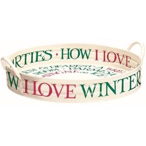 Emma Bridgewater Christmas Toast Round Metal Serving Tray 39 Cm Emma Bridgewater Christmas Toast Round Metal Serving Tray 39 Cm