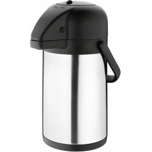 Olympia Pump Action Airpot 1.9ltr Stainless Steel Polypropylene Olympia Pump Action Airpot 1.9ltr Stainless Steel Polypropylene