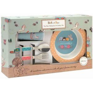 Belle And Boo Belle & Boo - Toybox 6 Piece Melamine Childrens Dinner Set Plate Bowl Cup Belle And Boo Belle & Boo - Toybox 6 Piece Melamine Childrens Dinner Set Plate Bowl Cup