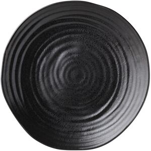 Utopia Plate Tribeca Malt Ebony Unique Ceramic With Glaze Plate 11\" (28cm) Pack Of 6 Utopia Plate Tribeca Malt Ebony Unique Ceramic With Glaze Plate 11\" (28cm) Pack Of 6