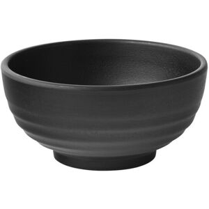 Utopia Melamine Bowl Spirit Tableware Black Footed 5" (12.5cm) 14oz (40cl) Pack Of 6 Utopia Melamine Bowl Spirit Tableware Black Footed 5" (12.5cm) 14oz (40cl) Pack Of 6