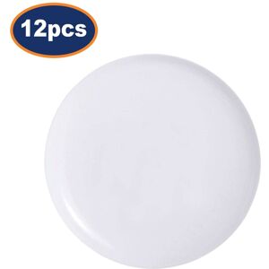 Luminarc Pizza Plate White Opal Dishwasher Microwave Safe 32cm 12pcs Luminarc Pizza Plate White Opal Dishwasher Microwave Safe 32cm 12pcs