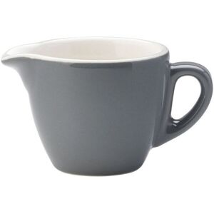 Utopia Barista Grey Creamer Jug Milk Cream For Cafe Hotels Home 3.5oz (9cl) Pack Of 6 Utopia Barista Grey Creamer Jug Milk Cream For Cafe Hotels Home 3.5oz (9cl) Pack Of 6