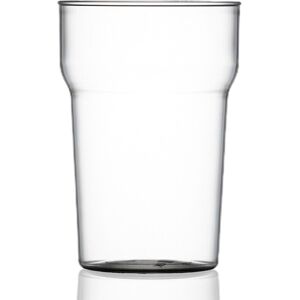 Bbp Half Pint Glass Nonic Ce Marked Reusable Polycarbonate Plastic 10oz Box Of 100 Bbp Half Pint Glass Nonic Ce Marked Reusable Polycarbonate Plastic 10oz Box Of 100