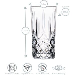 Rcr Crystal 12x Orchestra Highball Cocktail Glasses Set Drinking Tumblers 396ml Rcr Crystal 12x Orchestra Highball Cocktail Glasses Set Drinking Tumblers 396ml