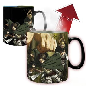 Abystyle Attack On Titan Mug Heat Change 460ml Titans3 Cardboard V2 Color Changing Cup Abystyle Attack On Titan Mug Heat Change 460ml Titans3 Cardboard V2 Color Changing Cup