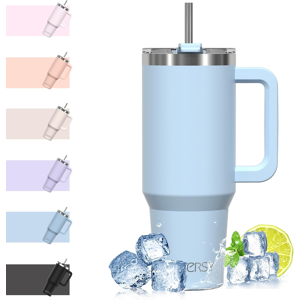 Does Not Apply Travel Mug Coffee Cup 40oz Tumbler Straw Lid And Handle, Stainless Steel Double Does Not Apply Travel Mug Coffee Cup 40oz Tumbler Straw Lid And Handle, Stainless Steel Double
