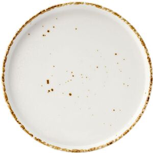 Utopia Umbra Porcelain Style Serving Coupe Plate Unique Tableware 7" (17.5cm) Box Of 6 Utopia Umbra Porcelain Style Serving Coupe Plate Unique Tableware 7" (17.5cm) Box Of 6