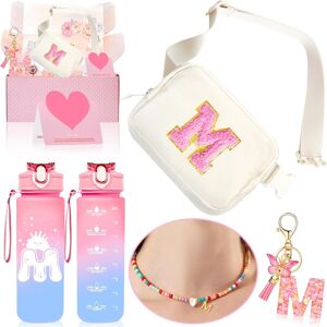 Awfrky Initial Cross Body Bag Fanny Pack, Personalized Gifts Sets For 4 5 6 7 8 Awfrky Initial Cross Body Bag Fanny Pack, Personalized Gifts Sets For 4 5 6 7 8