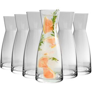 Bormioli Rocco 6x Ypsilon Glass Carafes Water Juice Cocktail Server 285ml Clear Bormioli Rocco 6x Ypsilon Glass Carafes Water Juice Cocktail Server 285ml Clear