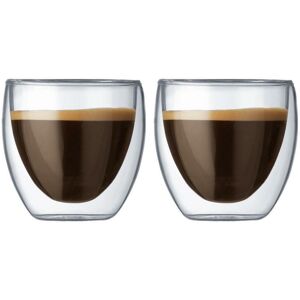 Schott Zwiesel 2 Handmade Double Wall Tall Thermo Glasses Coffee Hot Cold Drinks 110ml 3oz Schott Zwiesel 2 Handmade Double Wall Tall Thermo Glasses Coffee Hot Cold Drinks 110ml 3oz