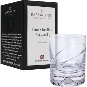 Dartington Crystal Whisky Glass Helix Old Fashioned Hand Made Dartington Crystal Whisky Glass Helix Old Fashioned Hand Made