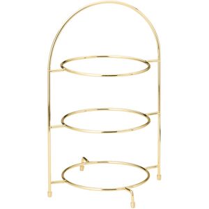 Utopia Gold 3 Tier Cake Stand 17" Dessert Display Cupcake Plate Holder Weddings Parties Utopia Gold 3 Tier Cake Stand 17" Dessert Display Cupcake Plate Holder Weddings Parties
