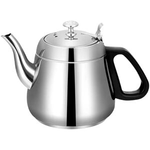 Sodial 3x(Stainless Steel Teapot With Infuser, Teapot With Infuser 1.5l High2493 Sodial 3x(Stainless Steel Teapot With Infuser, Teapot With Infuser 1.5l High2493