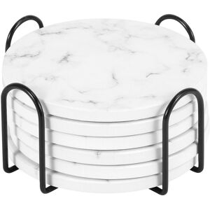 Sodial 3x(Absorbent Coasters For Drinks Coasters Set With Holder, Set Of 6, For1577 Sodial 3x(Absorbent Coasters For Drinks Coasters Set With Holder, Set Of 6, For1577