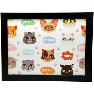 Fabulous Felines Crazy Cats Cat Design Lap Tray Cushioned Bean Bag Padded Dinner Table Trays Gift Fabulous Felines Crazy Cats Cat Design Lap Tray Cushioned Bean Bag Padded Dinner Table Trays Gift