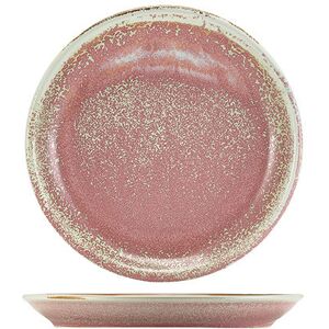 Genware Terra Porcelain Rose Coupe Plate For Hotel Restaurant Kitchen 24cm Pack Of 6 Genware Terra Porcelain Rose Coupe Plate For Hotel Restaurant Kitchen 24cm Pack Of 6