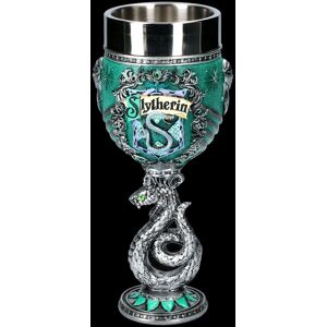 Harry Potter Chalice - Slytherin - Hogwarts School Of Magic Wine Goblet Harry Potter Chalice - Slytherin - Hogwarts School Of Magic Wine Goblet