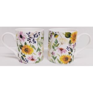 Rainbow Decors Sunflowers Meadow Mugs Set 6 Fine China 9.5oz 275ml Balmoral Floral Flowers Cups Rainbow Decors Sunflowers Meadow Mugs Set 6 Fine China 9.5oz 275ml Balmoral Floral Flowers Cups