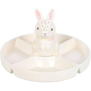 Something Different Chip & Dip Bunny Snack Dishone Size White Sd6776 Something Different Chip & Dip Bunny Snack Dishone Size White Sd6776