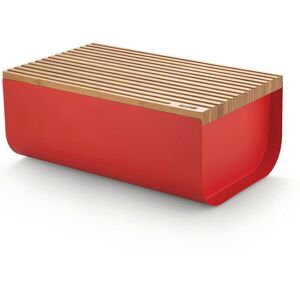 Alessi Mattina Bread Box Red Bg03 R Alessi Mattina Bread Box Red Bg03 R