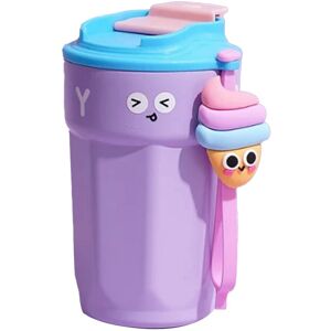 Sodial 3x(450ml Creatives Coffee Cup Stainless Steel Coffee Mug Tumbler Leak-Proof8050 Sodial 3x(450ml Creatives Coffee Cup Stainless Steel Coffee Mug Tumbler Leak-Proof8050