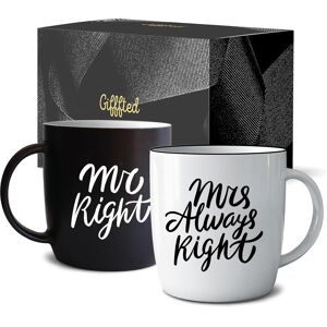 Triple Gifffted Mr Right Mrs Always Right Coffee Mugs Gifts Ideas For Couples, Triple Gifffted Mr Right Mrs Always Right Coffee Mugs Gifts Ideas For Couples,