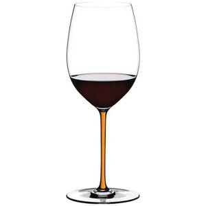 Riedel Hand Made Fatto A Mano Cabernet / Merlot Glass Orange Riedel Hand Made Fatto A Mano Cabernet / Merlot Glass Orange