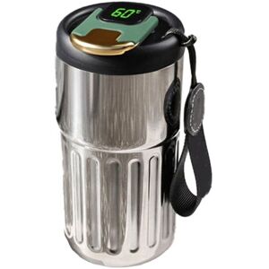 Sodial 2x(Stainless Steel Coffee Mug 450ml Cup Black X3p4)5477 Sodial 2x(Stainless Steel Coffee Mug 450ml Cup Black X3p4)5477