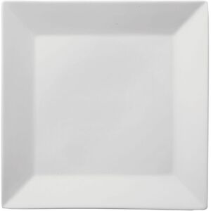 Utopia Plate Titan Square White Ceramic Tableware Serving Plate 10.5" (27cm) Pack Of 12 Utopia Plate Titan Square White Ceramic Tableware Serving Plate 10.5" (27cm) Pack Of 12