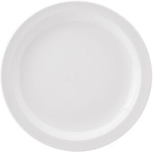 Utopia Porcelain Plates Pure White Vitrified Narrow Rim 10.75" (27.3cm) Pack Of 18 Utopia Porcelain Plates Pure White Vitrified Narrow Rim 10.75" (27.3cm) Pack Of 18