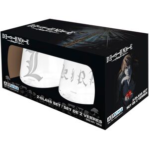Official Death Note Set Of 2 Whiskey Glasses Drinking Glass Tumbler Aby Official Death Note Set Of 2 Whiskey Glasses Drinking Glass Tumbler Aby