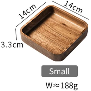 Acacia Wood Serving Tray Tea And Coffee Wooden And Snacks Plate For Kitchen New Acacia Wood Serving Tray Tea And Coffee Wooden And Snacks Plate For Kitchen New