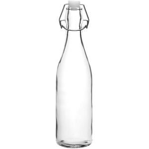 Utopia Mini Swing Glass Bottle Clear Glassware Drinking Bottle For Bar 0.5l Pack Of 12 Utopia Mini Swing Glass Bottle Clear Glassware Drinking Bottle For Bar 0.5l Pack Of 12