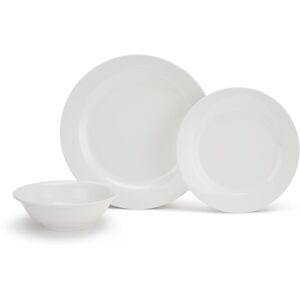 Waterside 18pc Round Melamine Dinner Set (Strong Plastic) Waterside 18pc Round Melamine Dinner Set (Strong Plastic)