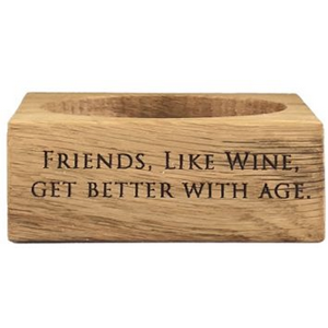 Selbrae House Scottish Made Oak Wine Bottle Holder - Wine Selbrae House Scottish Made Oak Wine Bottle Holder - Wine
