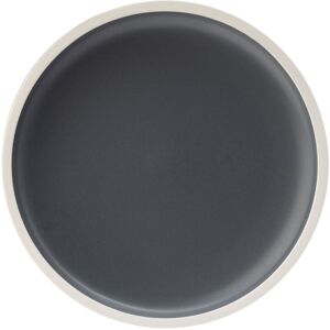 Utopia Forma Charcoal Porcelain Serving Plate Unique Tableware 8.25" (21cm) Box Of 6 Utopia Forma Charcoal Porcelain Serving Plate Unique Tableware 8.25" (21cm) Box Of 6